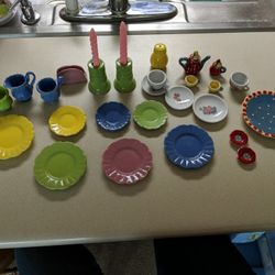 Ceramic Play Dishes