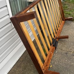 FREE.  Solid Wood, Twin Xl, Bedframe And Bunky Board