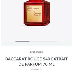 Baccarat Rouge 540