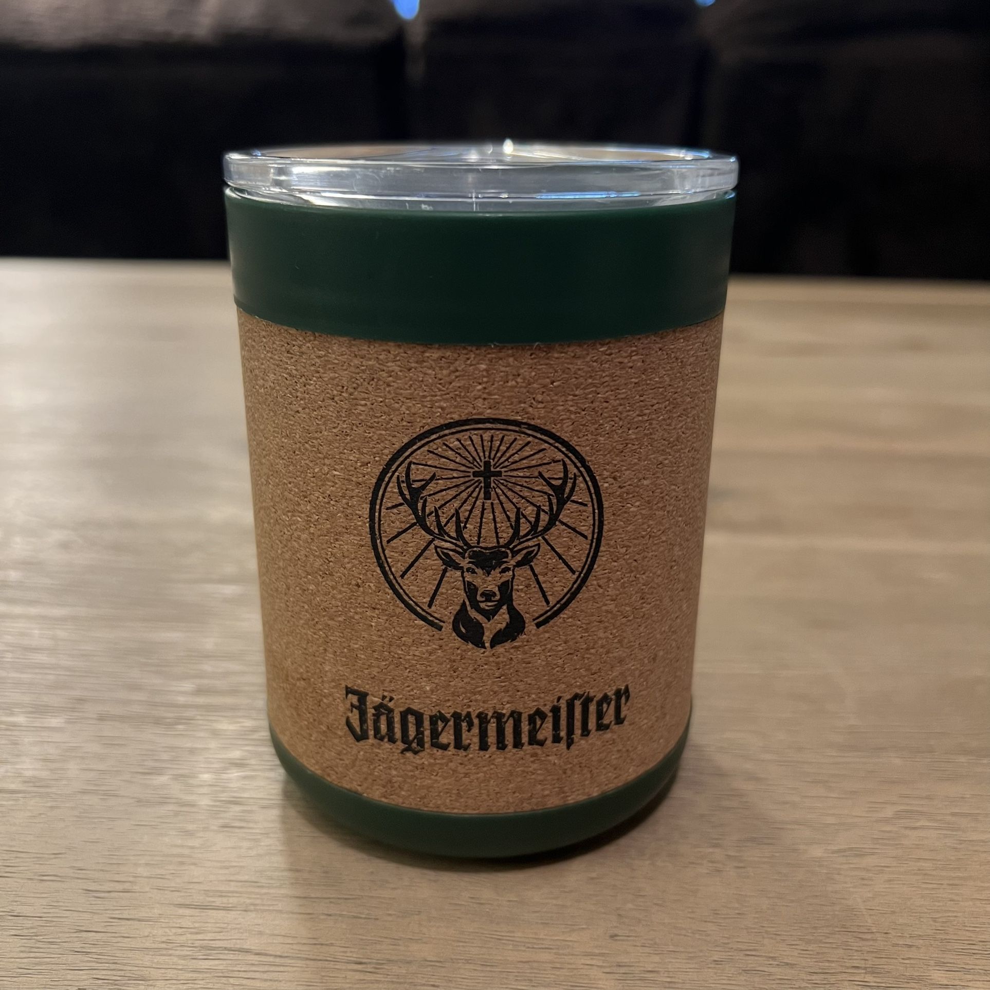 Jagermeister Reusable Insulated Tailgate & Travel 10 oz. Cup Mug with Lid