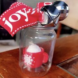 Miniature Holiday Jar Ornament