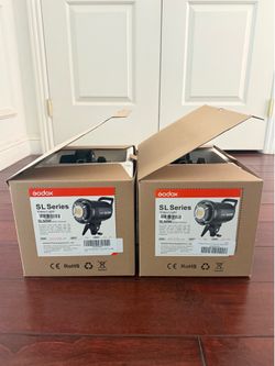 2 NEW SL60W/GODOX LIGHTS - $120 FOR BOTH