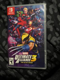 Nintendo switch video game ultimate alliance 3 $30