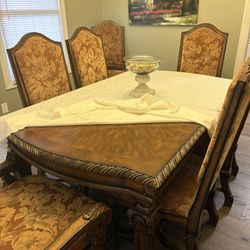 Dining Table , 8 Chairs