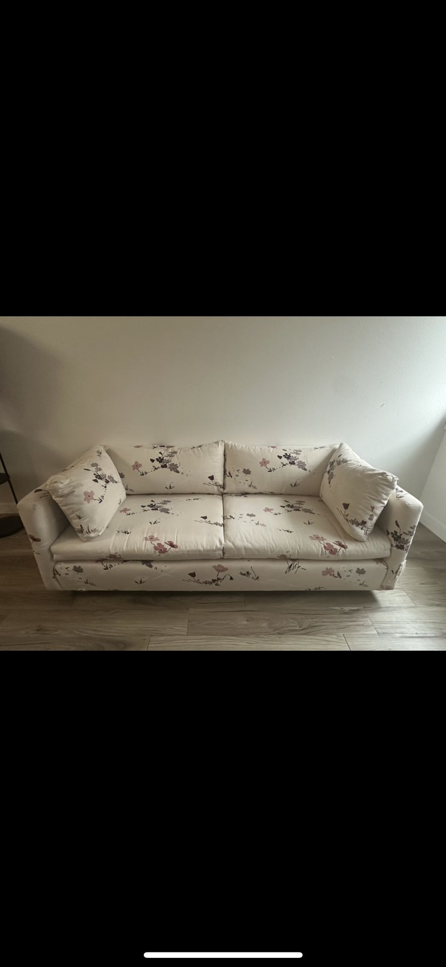 Small Floral Sofa 