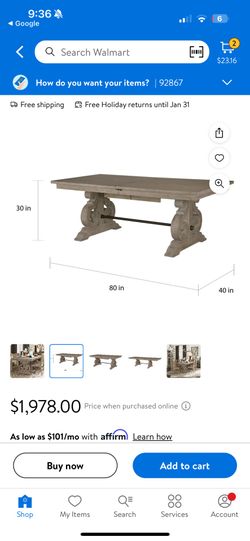 Barn Dining Table