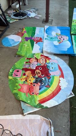 Cocomelon Theme Backdrops