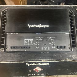 Rockford Fosgate Punch 4 Channel Amp P600X4