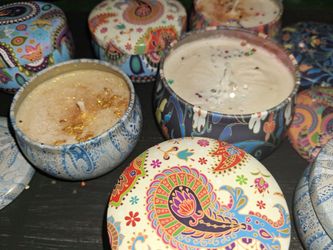 Handmade soy candles