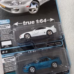 Auto World Toy Toyota Mitsubishi $15 Pair