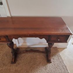 Antique Desk. Real Wood. Handmade