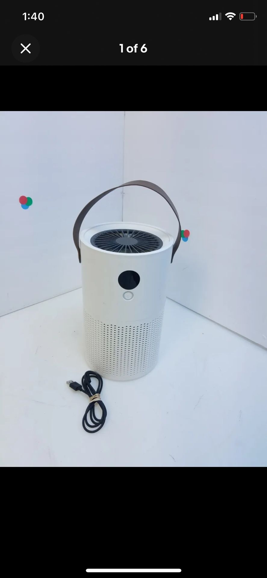 Air Pure Pro GXZ AP01 Portable Proton Air Purifier True HEPA