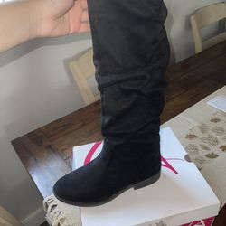 black boots