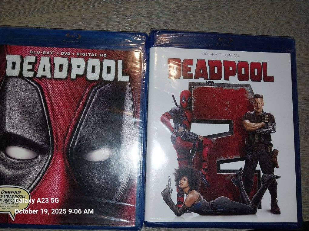 Sealed Blurays $12