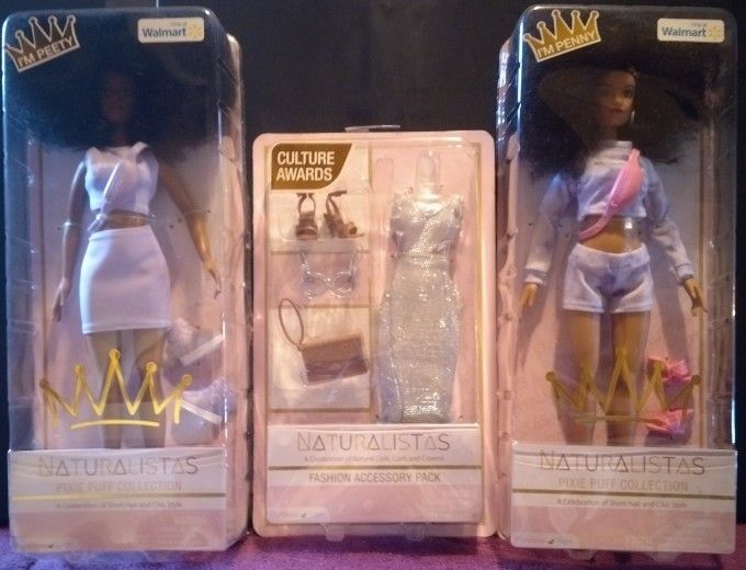 Naturalistas Pixie Puff Collection Dolls