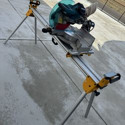 Makita Miter Saw model LS1016L  With Stand