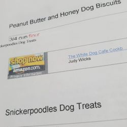 Dog TREAT Recipes Hundreds of Pages