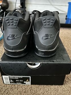 Air Jordan 4 Retro OG Black Cat Size 3Y
