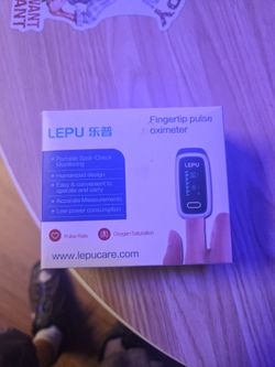 Fingertip pulse oximeter brand new sealed in box