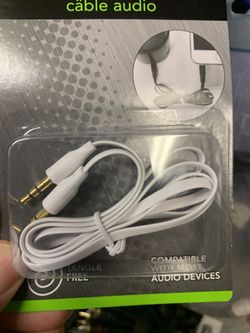 Aux stereo cable new