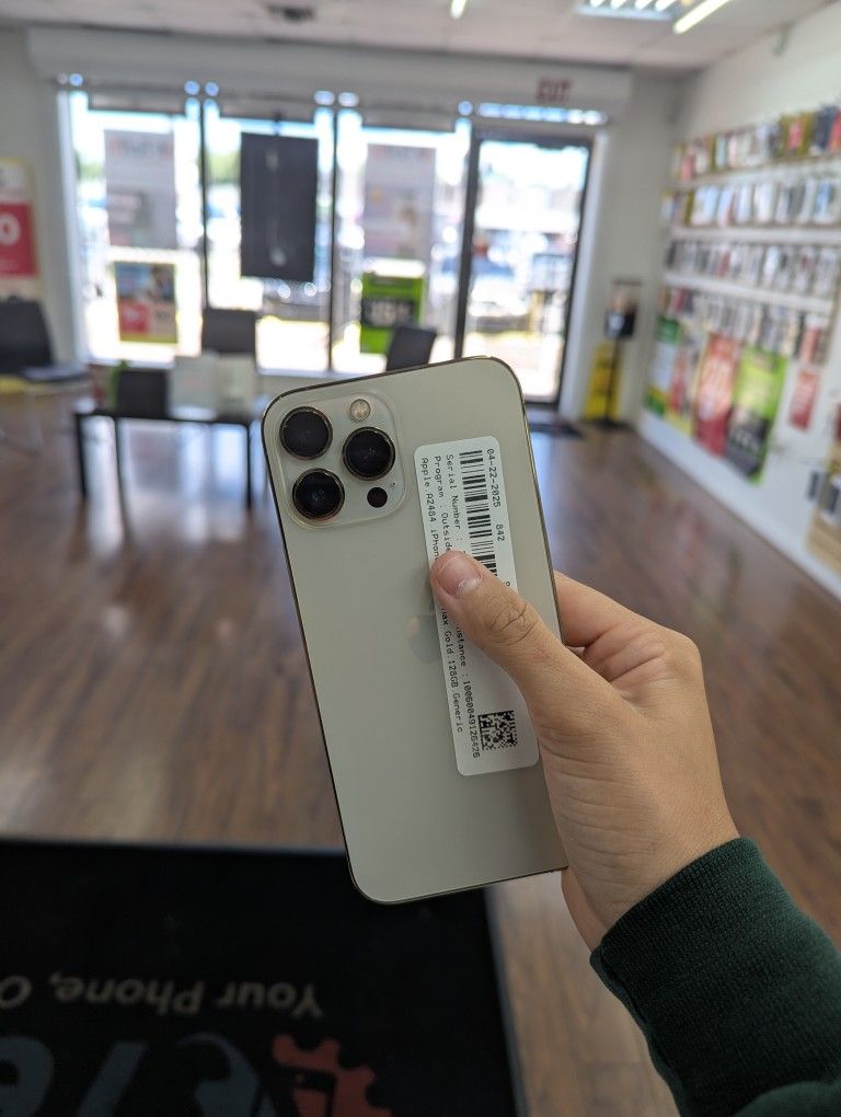 iPhone 13 Pro Max Unlocked 128gb $99 Down