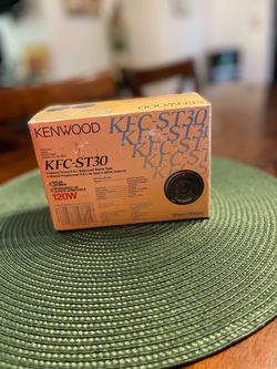 Vintage Rare Kenwood KFC-ST30 car audio tweeters pair brand new