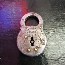 Antique Pad Lock No Key