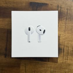 Apple AirPods 4 Brand new never opened original Apple AirPods you can take it to Apple Store  To verified, they are original  Price is firm $100
