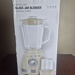 Luxe Glass Jar Blender 