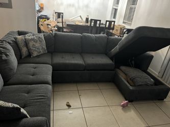 u shape sleeper convertible sofa couch sectional