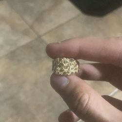 Nugget Ring 10k