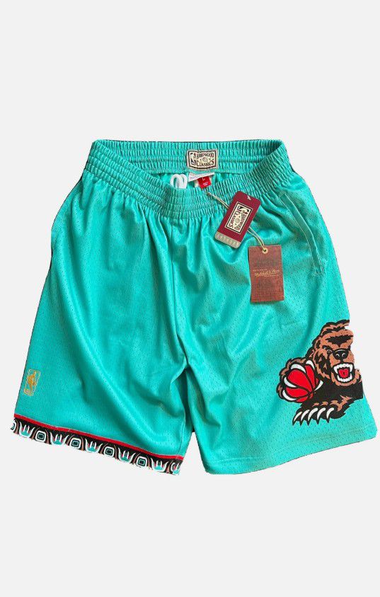 mitchell and ness memphis grizzlies shorts