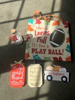 Fall Autumn Harvest Decor Bundle