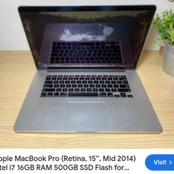 Apple Mac Book Pro In Excellent Condition