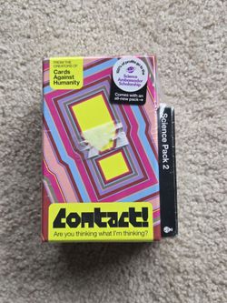 NEW Contact! by Cards Against Humanity Word Game - Includes Science Pack 2