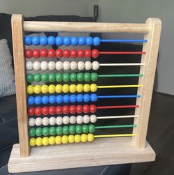 Wooden Abacus Counting Toy 