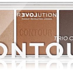 Makeup Revolution Revlove Colour Play Contour Trio Palette Bronze Sugar 6g