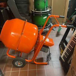 Lazy Moon 380MM Drum Opening Concrete Mixer