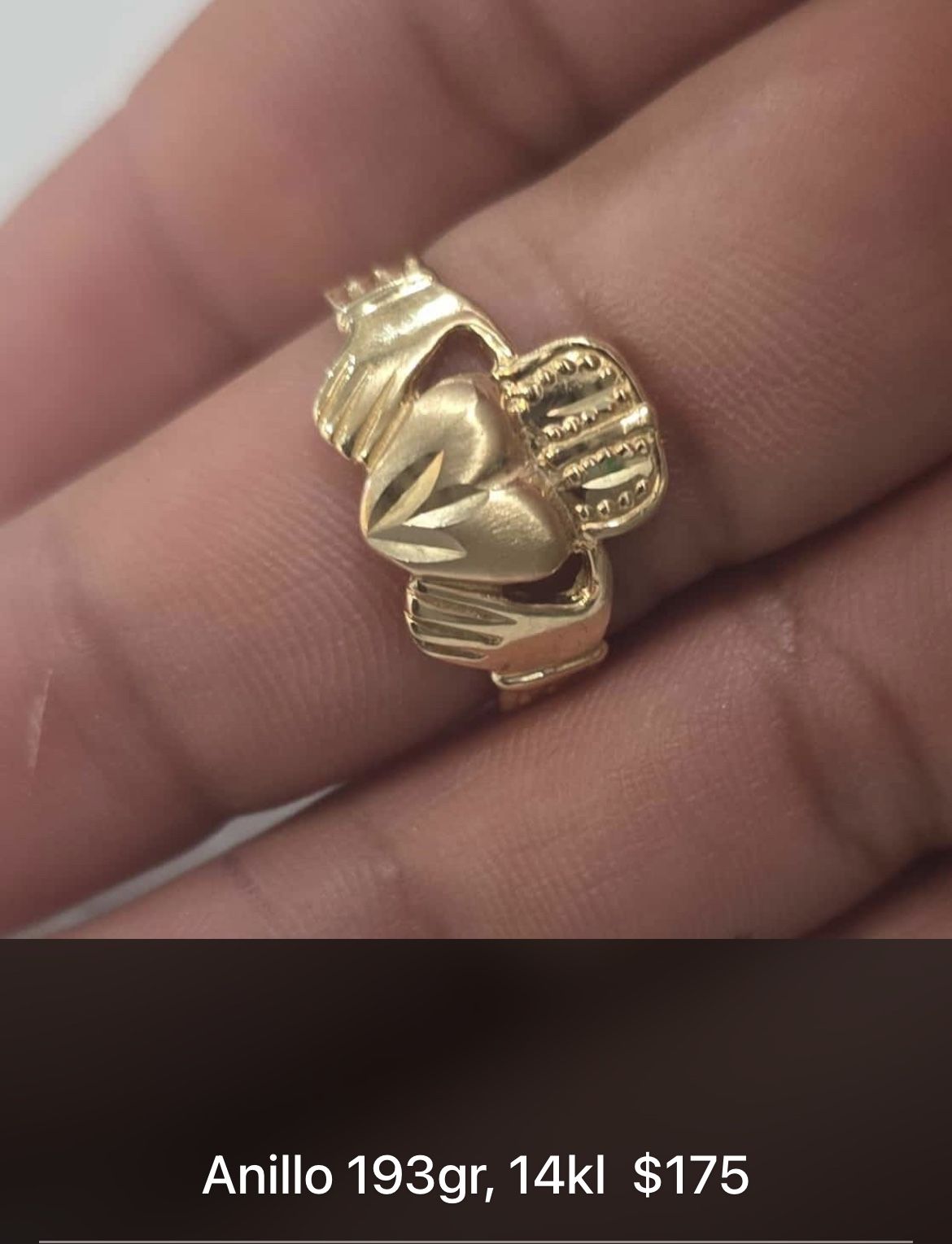 Ring Anillo 193gr, 14kI $175