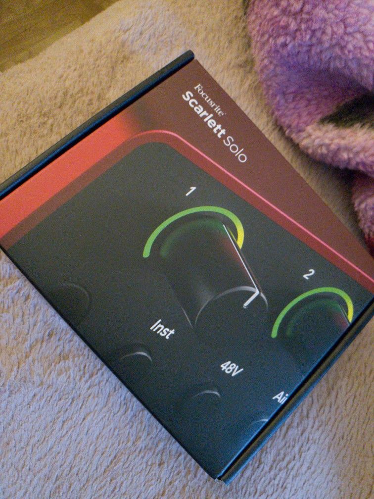 focusrite 3rd Gen Solo