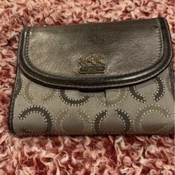 Coach Grey Wallet