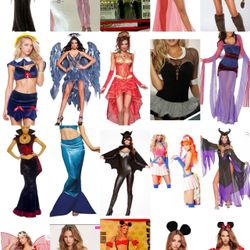 $45 And Up New Women’s Adult Ladies Halloween Costumes Dresses Princess villain Fairy Disney Vampire Sexy 