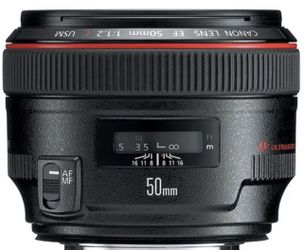 Canon EF 50mm f/1.2 L USM Lens 