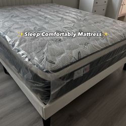 ✨Sleep Comfortably Mattress✨ 🆕Mattress pillow top 🟢Queen $150 🟡Full $130 🟠Twin $120 🔴King $260 🔵Cal king $260 ☑️Delivery available $30🚚