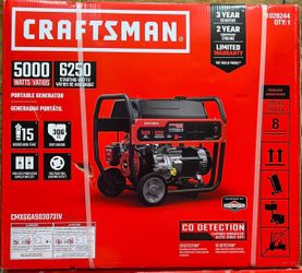 Craftsman 5000 Watt Portable Generator