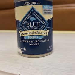 Pack Of 12 Blue Buffalo Homestyle Recipe Senior Wet Dog Food