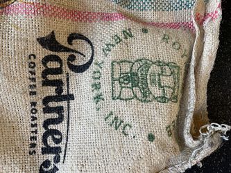 Burlap Double Sides Coffe Bag