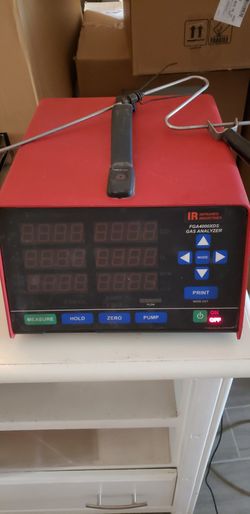 Infrared Industties Gas Analyzer