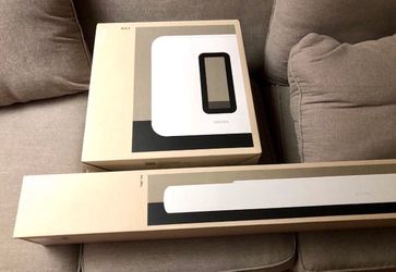 Sonos Arc Ultra Soundbar White And Sub4 White Brand New Including Warranty