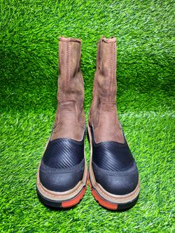 WOLVERINE MEN'S WATERPROOF COMPOSITE TOE WORK BOOT 9.5M